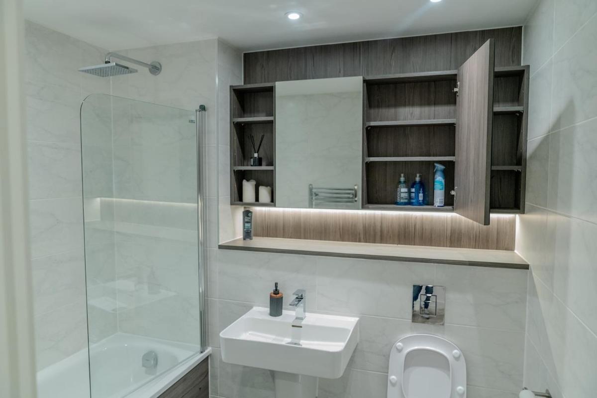Luxury 2 Bed Penthouse With Stunning Views In Manchester City Centre ภายนอก รูปภาพ